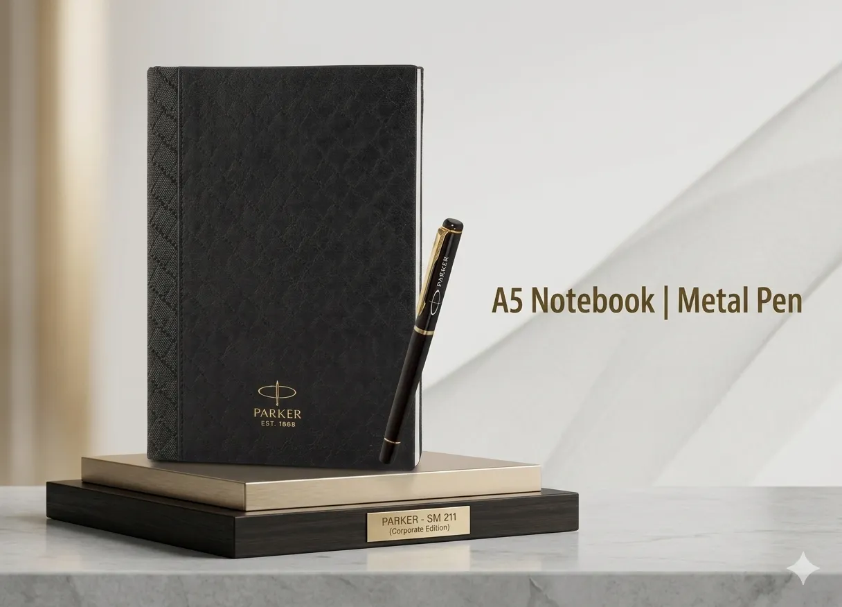 Modern Leatherette Planner Set